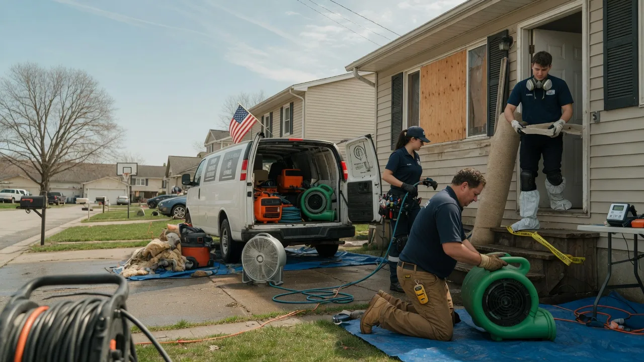 Water Damage Restoration in Strasburg, MO near me